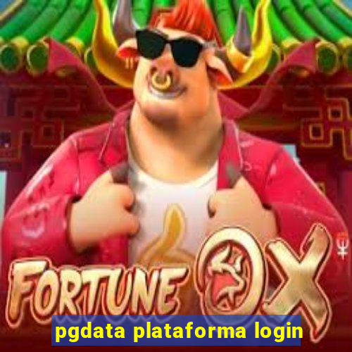 pgdata plataforma login